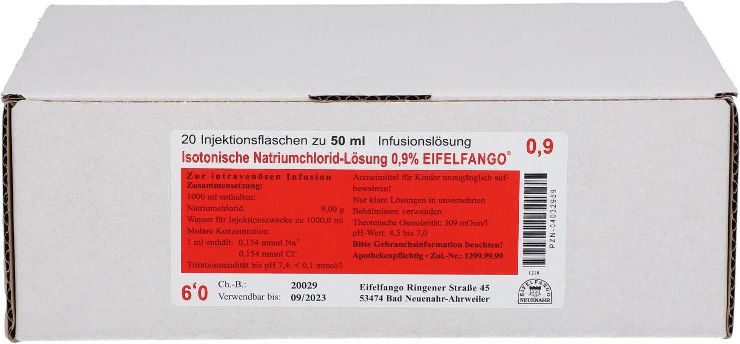 Thumbnail - Isotonische Nacl Lösung 0,9% Eifelfango