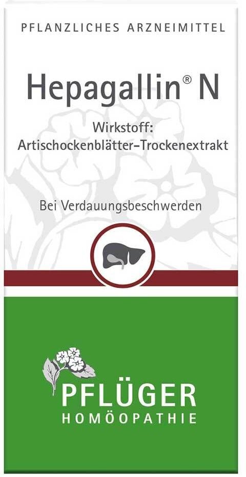 Hepagallin N Dragees 50 St