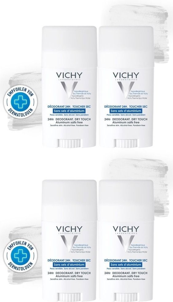 Vichy DEO Stick hautberuhigend 2x 2x2x40 ml Stifte