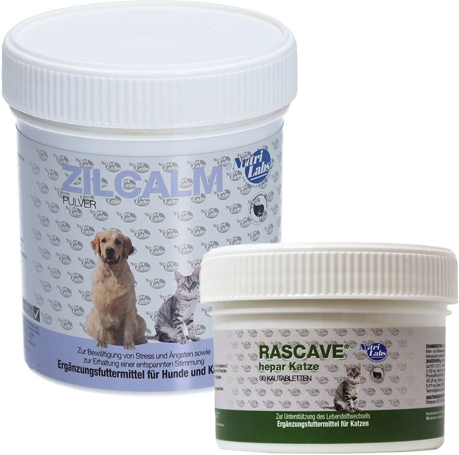 Thumbnail - Nutrilabs Rascave® hepar Katze + Zilcalm Pulver 1 St Set