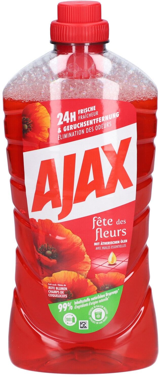 Ajax Optimal 7 Allzweckreiniger Rote Blumen 1 lt l Liquidum