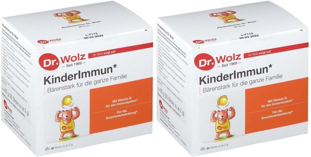 Kinderimmun Dr.Wolz Pulver x2 60x2 g