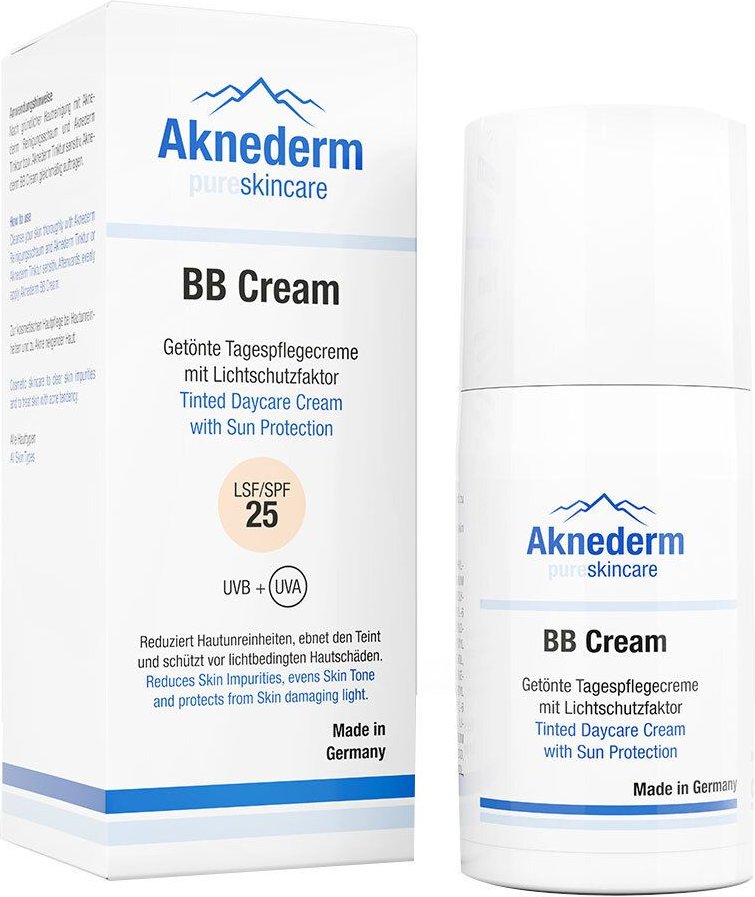 Aknederm BB Cream getönt LSF 25 30 ml Creme