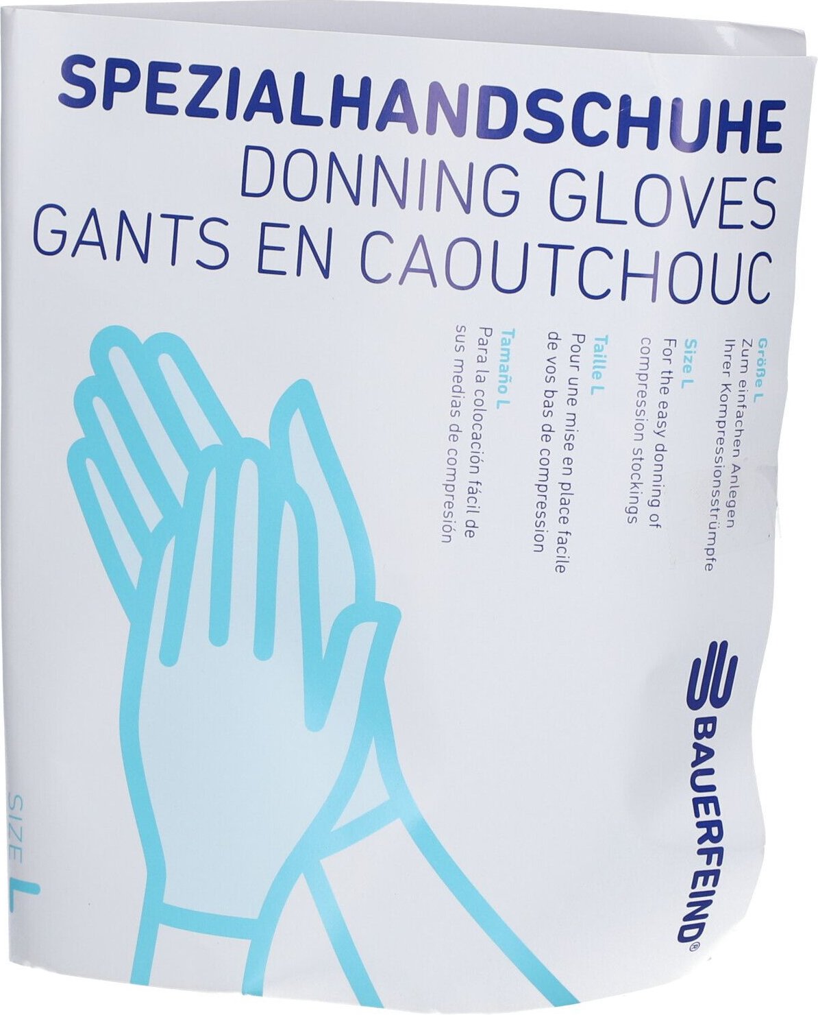 Handschuhe blau Gr.L Zubehörserie 2 St