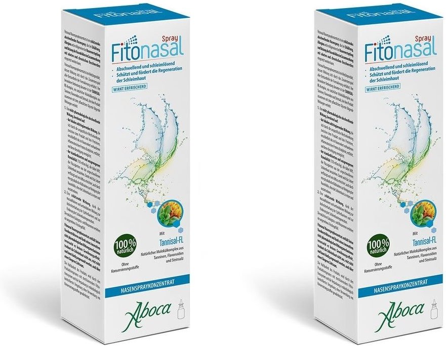 Fitonasal Nasenspraykonzentrat 2x 2x30 ml Spray