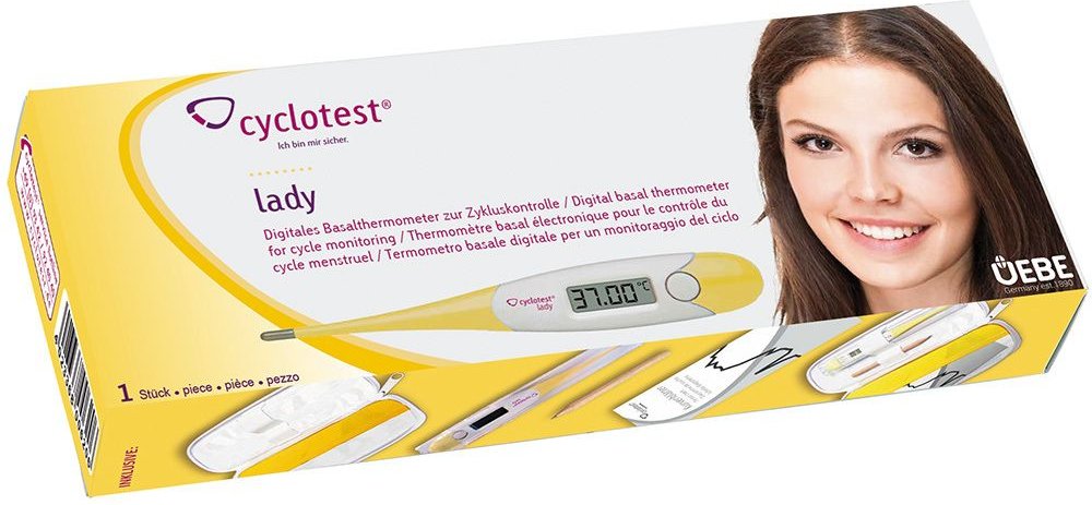 Thumbnail - Cyclotest lady Basalthermometer 1 St Test