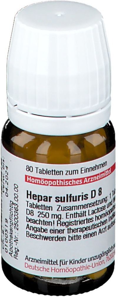 DHU Hepar sulfuris D 8 Tabletten