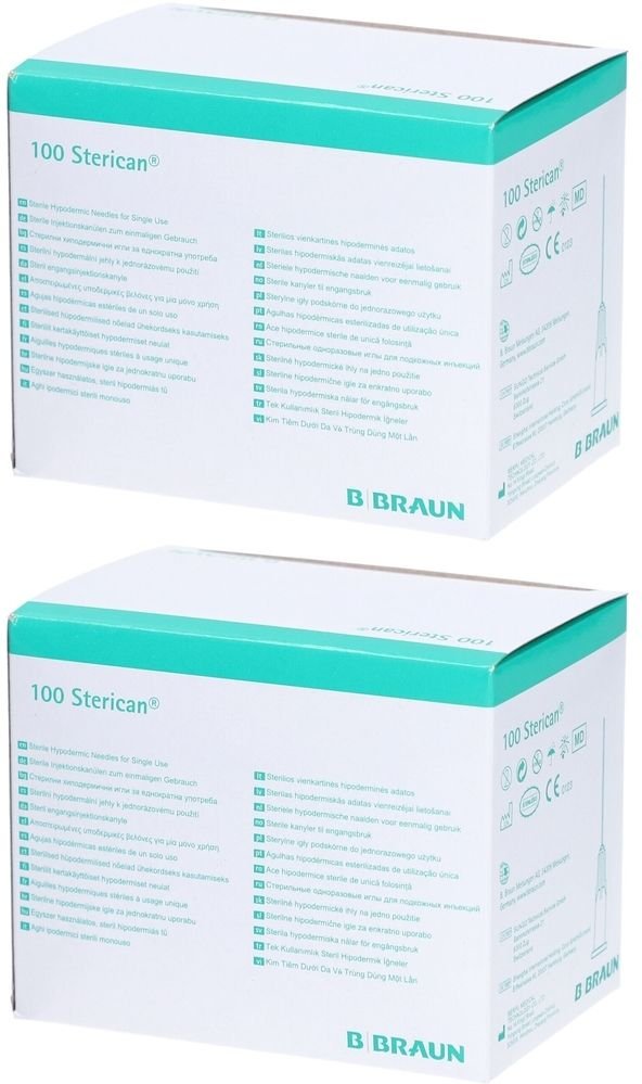Sterican 20G 40Mm x2 2x100 St Kanüle
