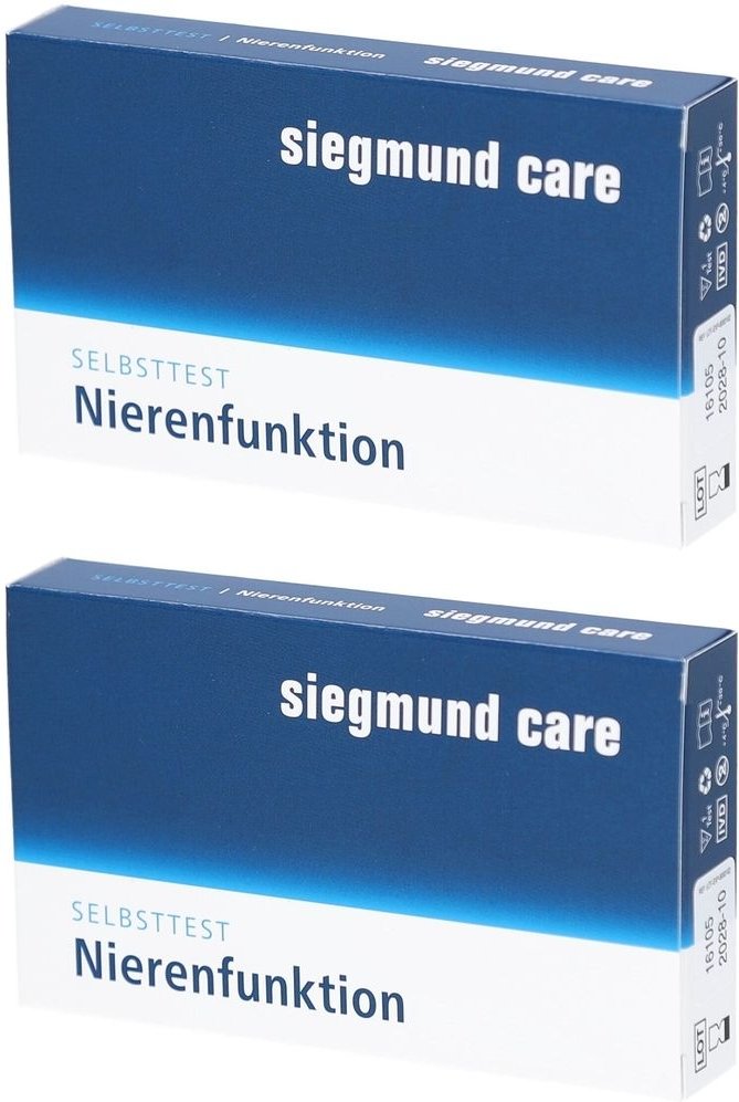 Nierenfunktion Selbsttest x2 2x1 St Test