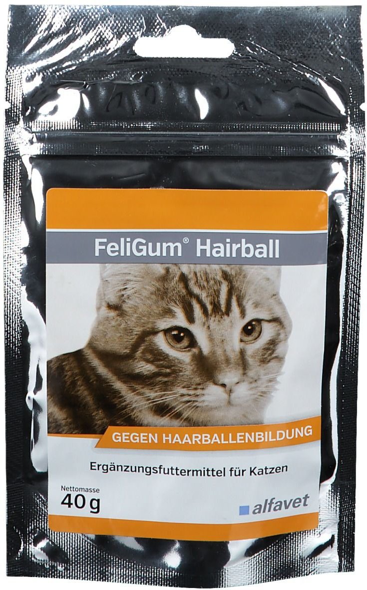 Feligum Hairball Kaudrops f.Katzen 40 g Kaudragees