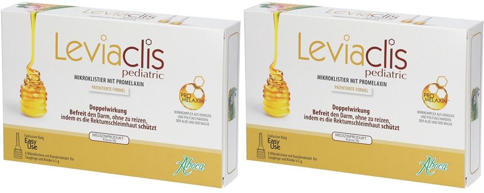 Leviaclis pediatric Klistiere Doppelpack 2x6x5 g