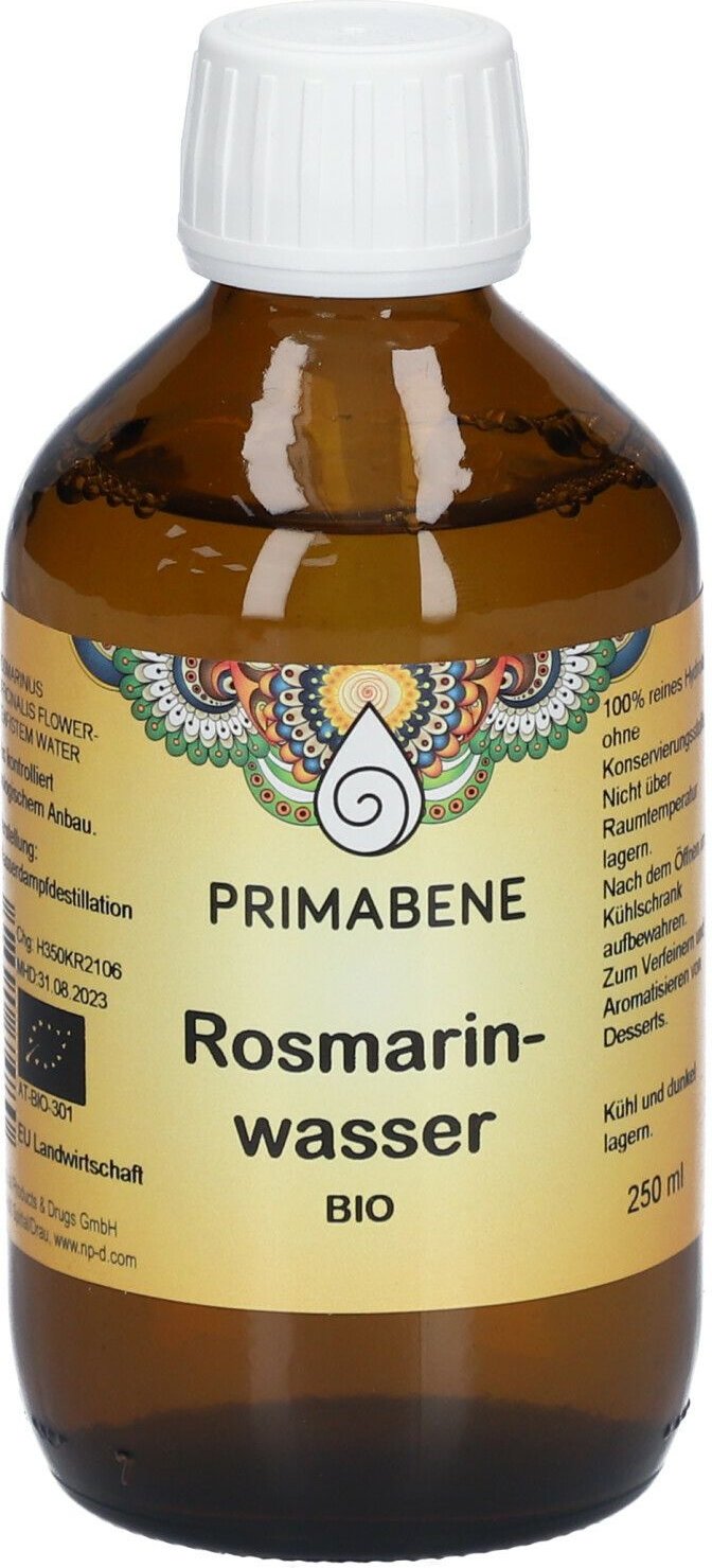 Rosmarinwasser BIO Primabene 250 ml Lösung zum Einnehmen