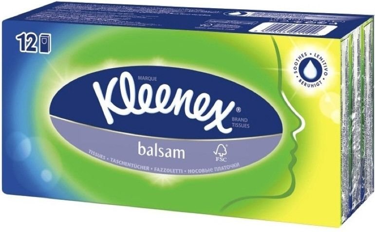 Kleenex Balsam Taschentücher 12x9 St Tücher
