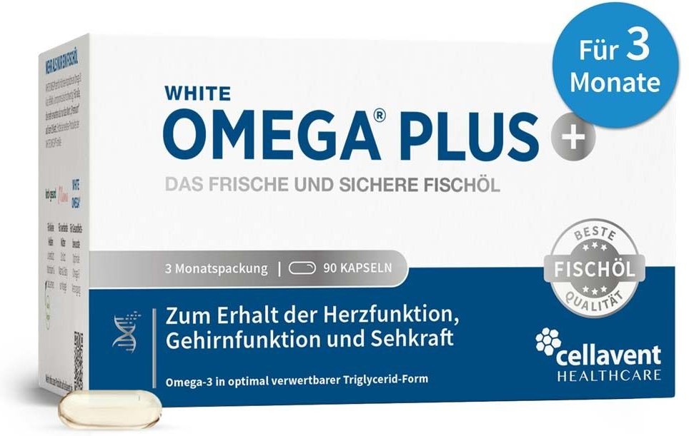 White Omega Original Omega-3-Fettsäuren Weichkaps. 90 St Weichkapseln