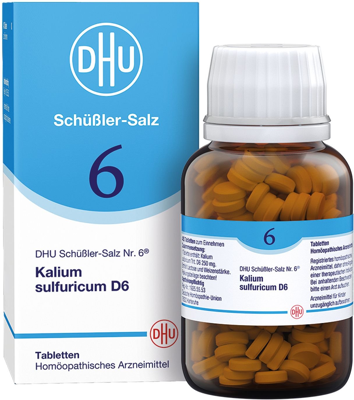 DHU Schüßler-Salz Nr. 6 Kalium sulfuricum D6 Tabletten