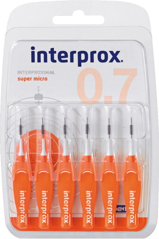 Interprox reg super micro orange Interdentalb.Blis 6 St Zahnbürste
