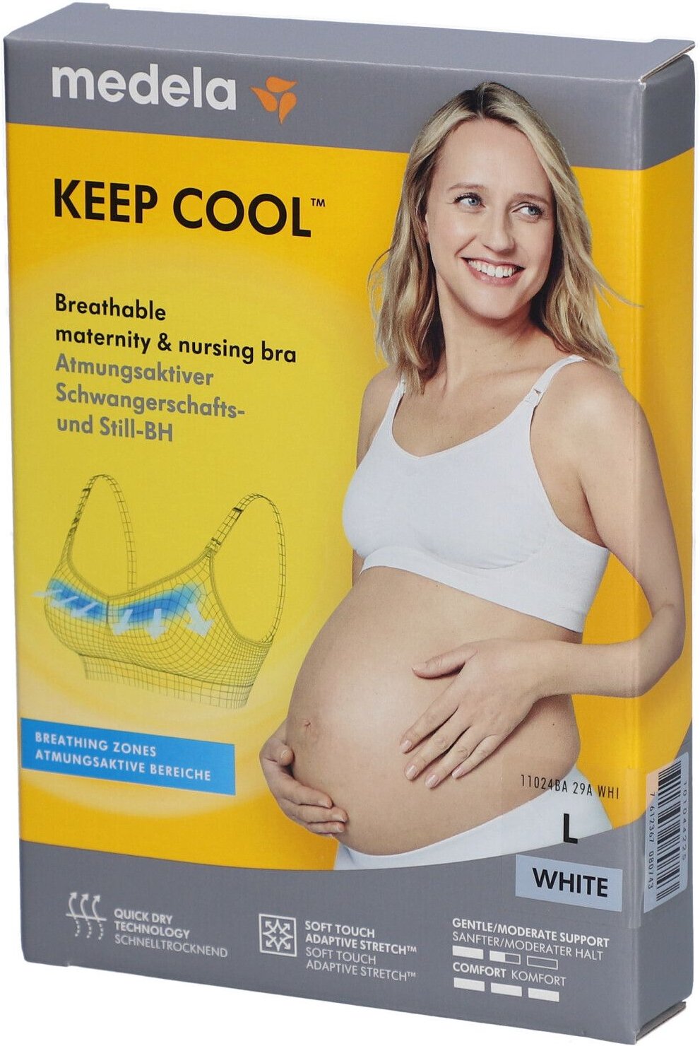 Medela Keep Cool BH L weiß 1 St Bustier