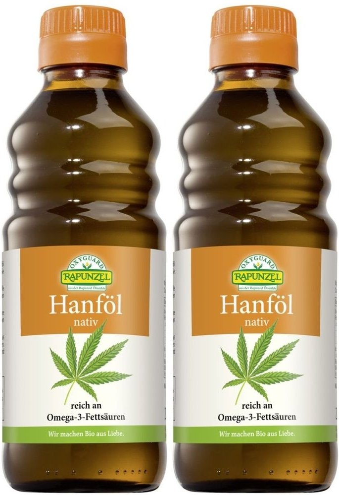 Rapunzel Bio Hanföl nativ x2 2x250 ml Öl