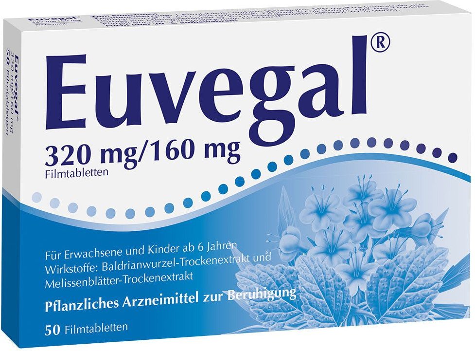 Euvegal 320 mg/160 mg Filmtabletten 50 St