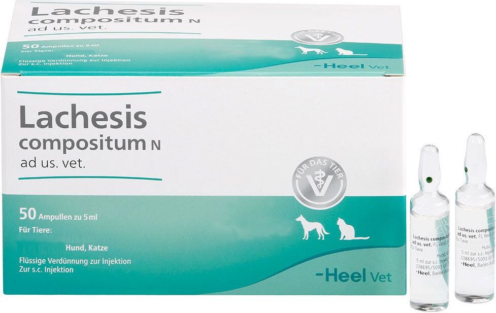 Lachesis Compositum N ad us.vet.Ampullen 50 St Ampullen