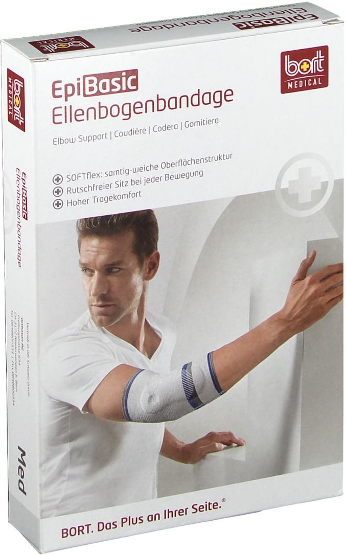 Bort EpiBasic Bandage S silber 1 St Bandage(s)