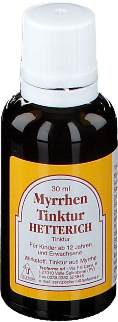 Myrrhentinktur Hetterich 30 ml Tinktur