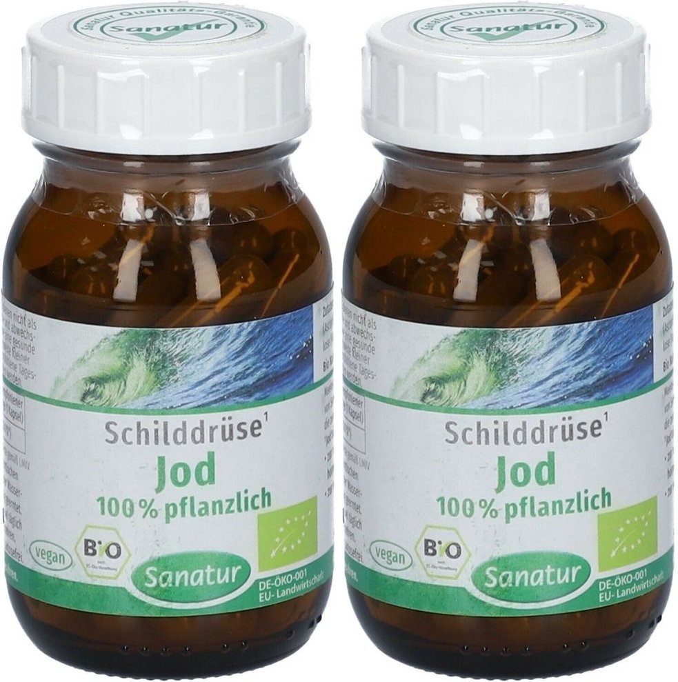 JOD 100% pflanzlich Bio Kapseln 2x 2x60 St