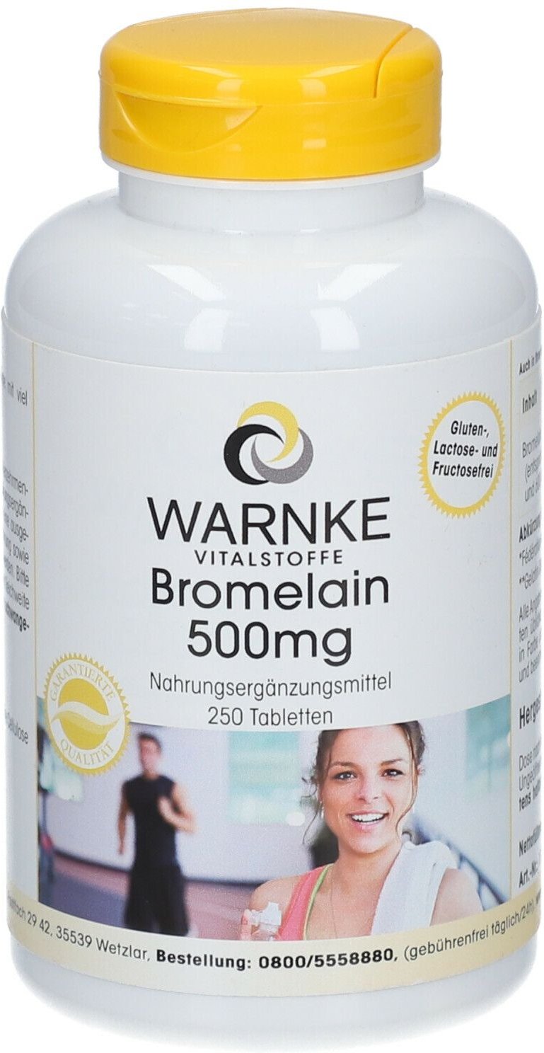 Thumbnail - Bromelain 500 mg Tabletten