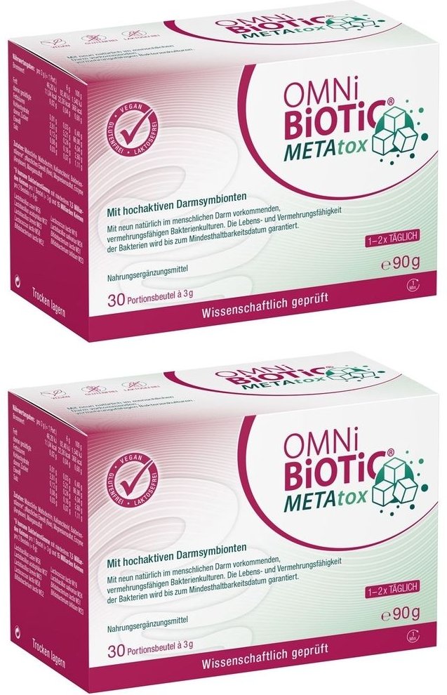 Omni BiOTiC METAtox Pulver Beutel 2x 2x30x3 g
