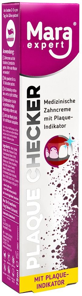 Mara Expert Plaque Checker Zahncreme 75 ml