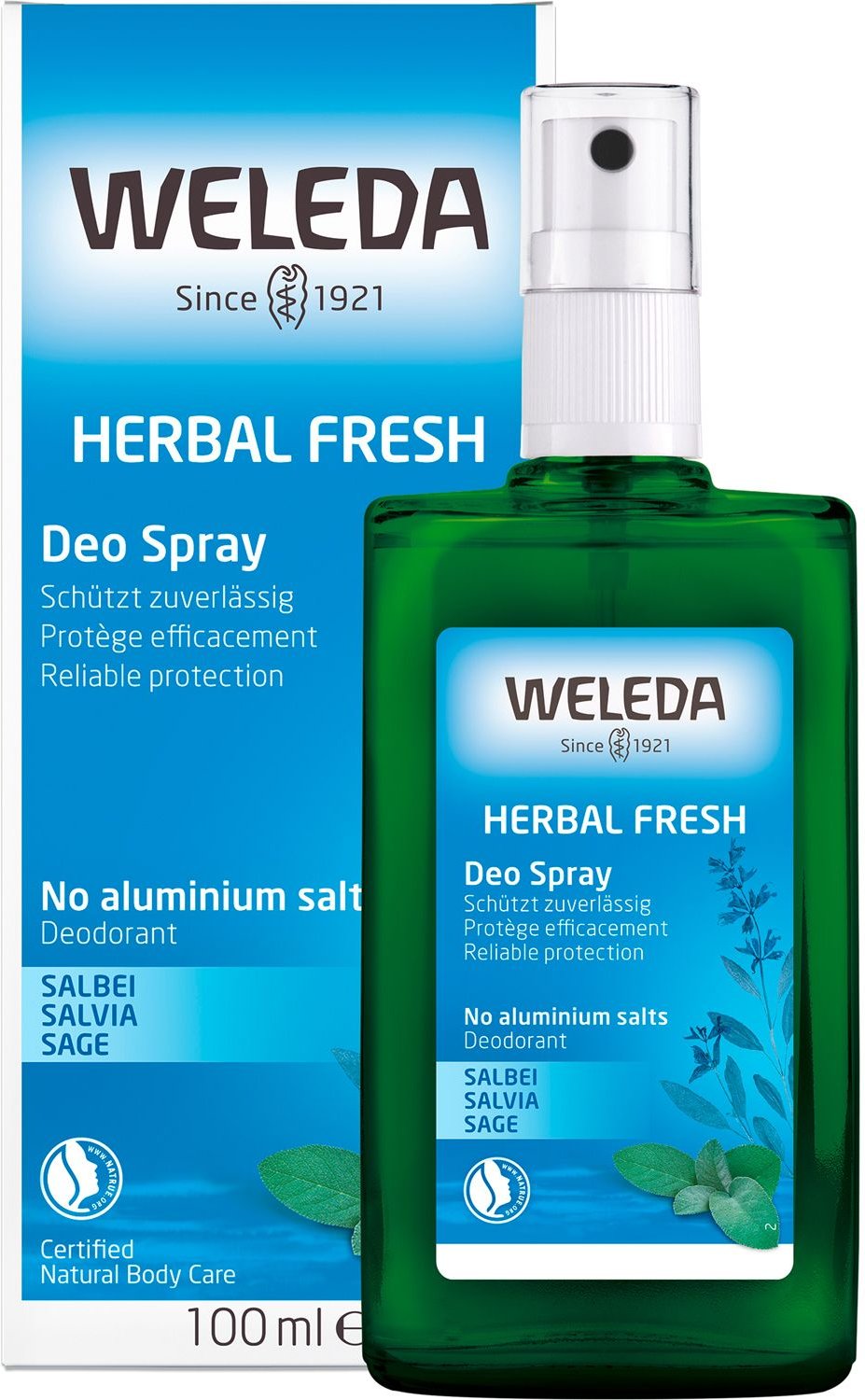 Thumbnail - Weleda Herbal Fresh Deo Spray Salbei 100 ml