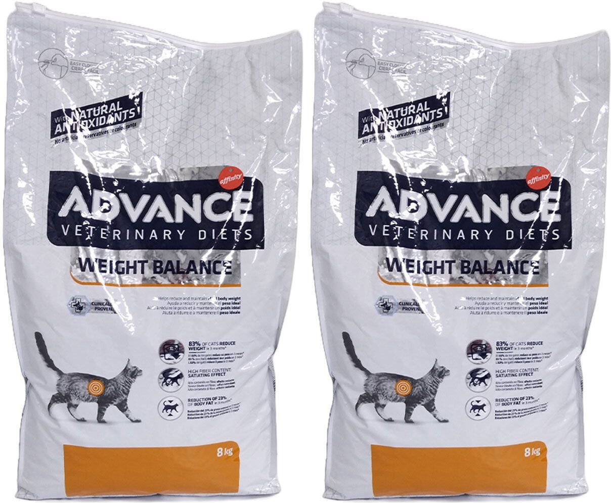 Advance Veterinary Diets Weight Balance x2 2x8000 g Pellets