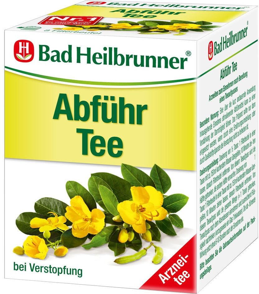BAD Heilbrunner Abführ Tee Filterbeutel 15x1,7 g