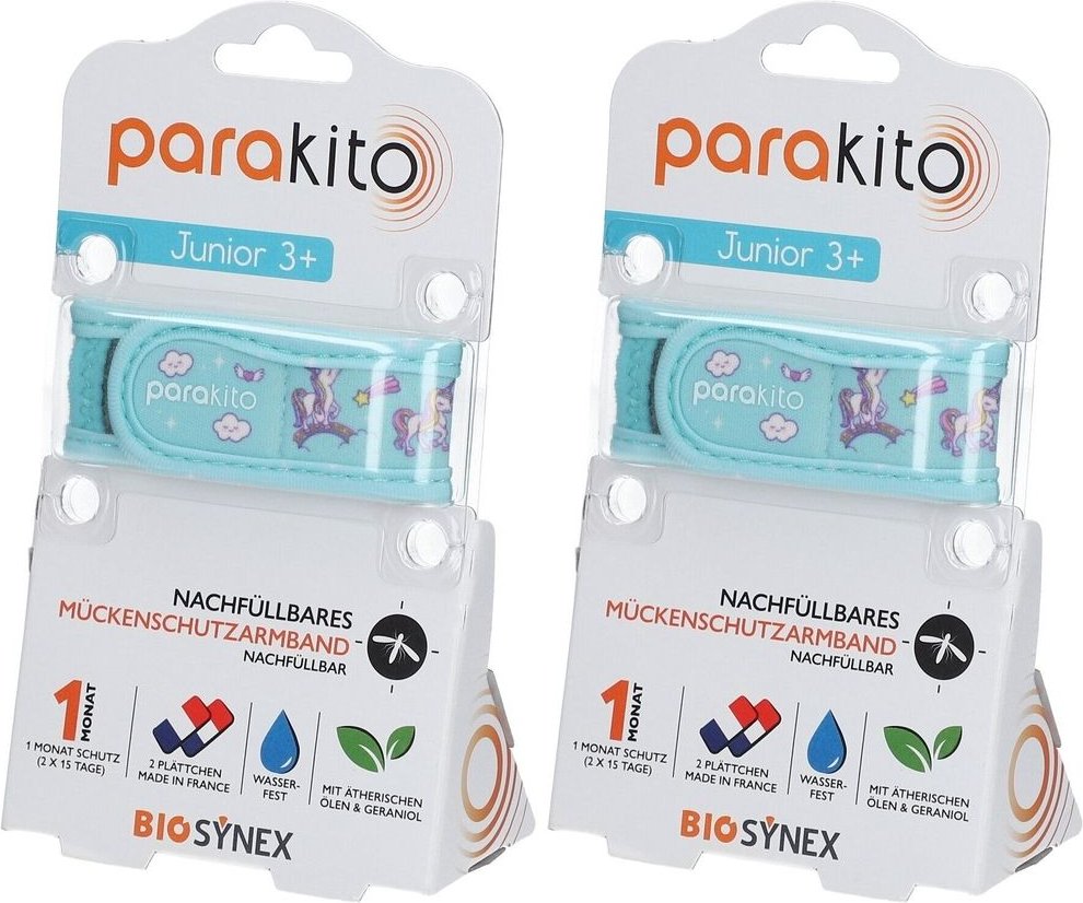 2x Para Kito Mückenschutz Armband Kids 2x1 St