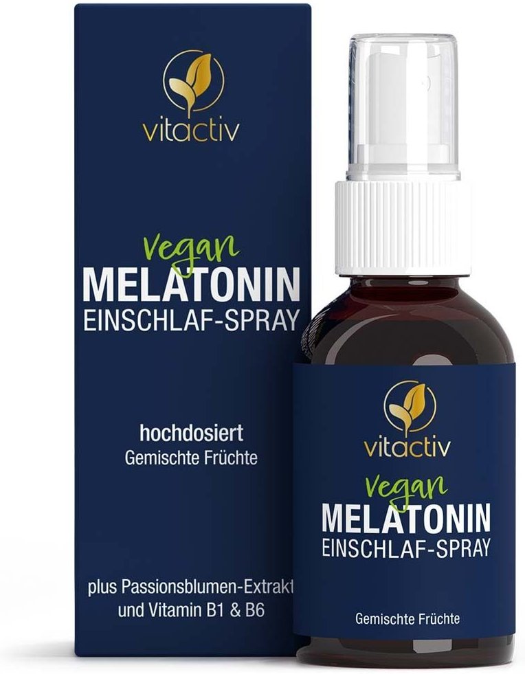 Melatonin Einschlaf-Spray gemischte Früchte 50 ml Spray