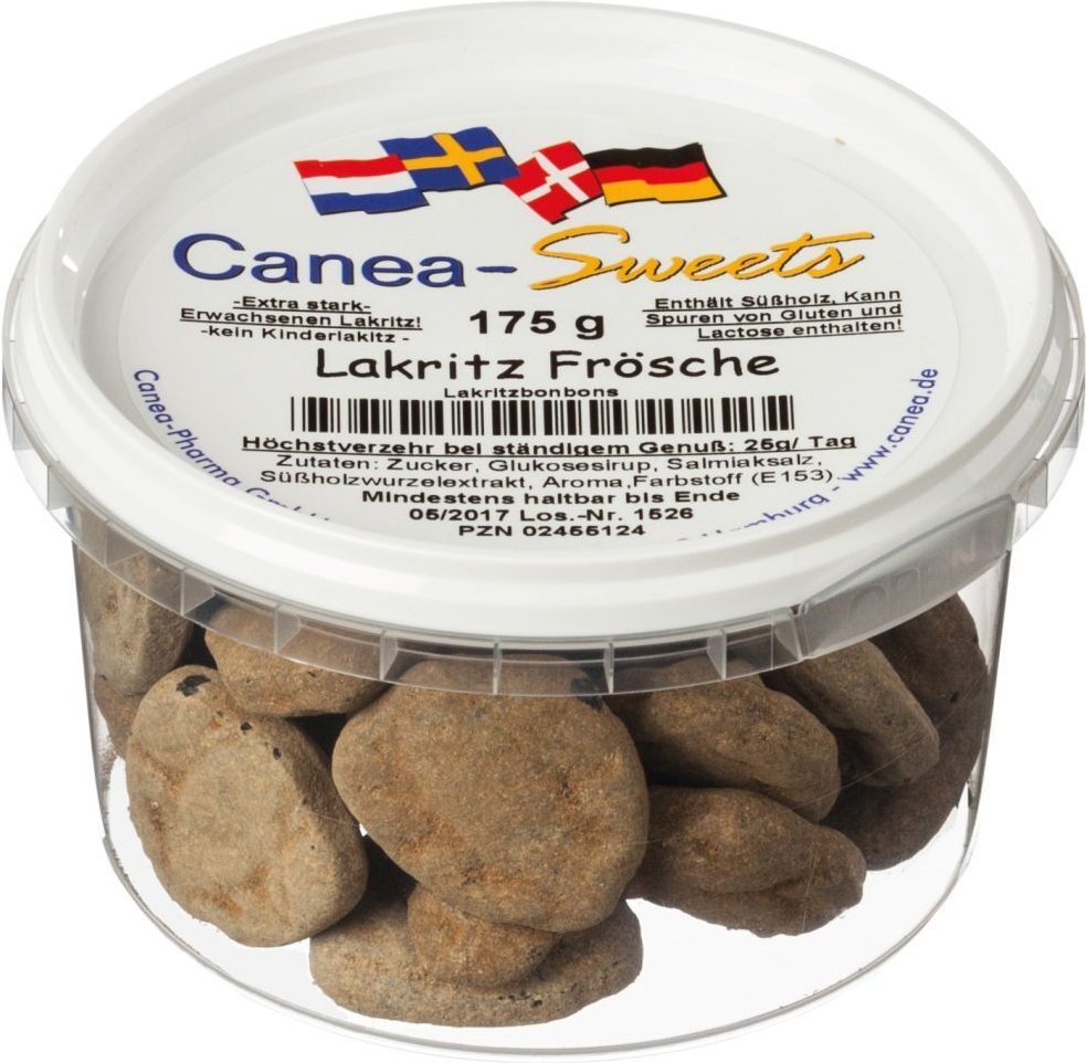 Lakritz Frösche 175 g Bonbons