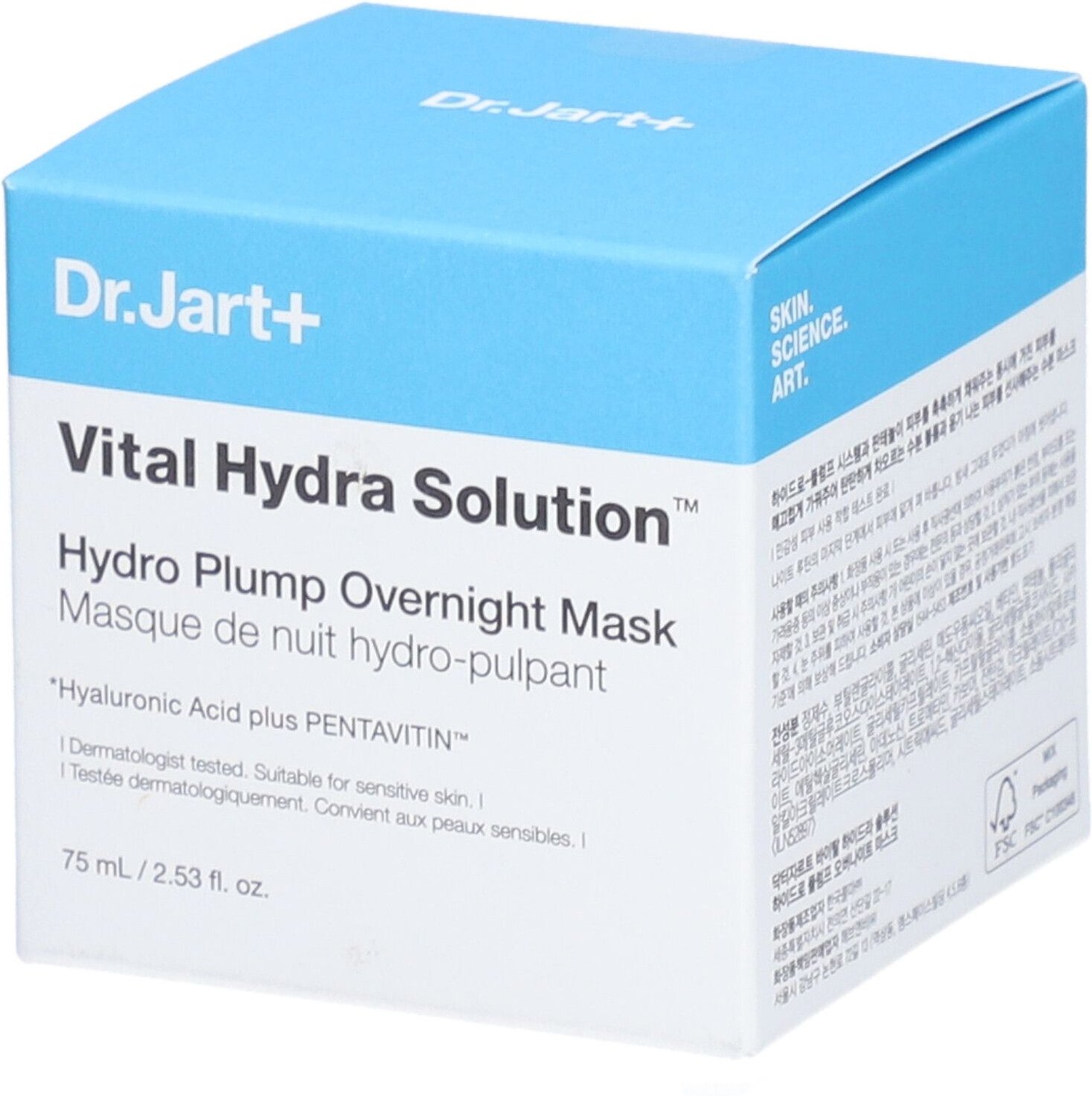 Thumbnail - Dr.Jart+ Vital Hydra Solution Hydro Plump Overnight + Hyaluronic Acid Mask 75 ml Gesichtsmaske