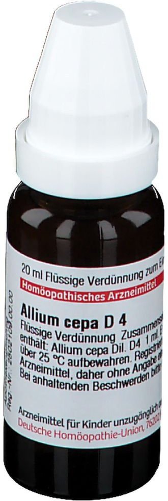 Allium Cepa D 4 Dilution 20 ml
