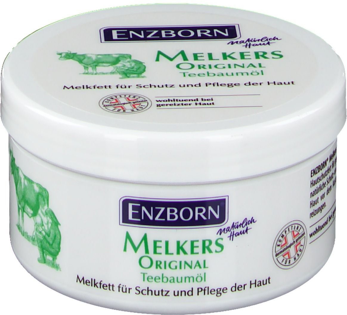 Melkers Original mit Teebaumöl Enzborn 250 ml Fettsalbe