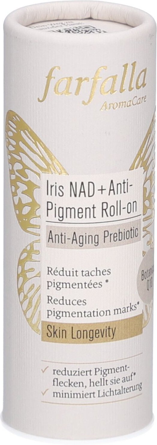 Farfalla Nad+ Anti-Pigment Roll-on Iris 10 ml Serum