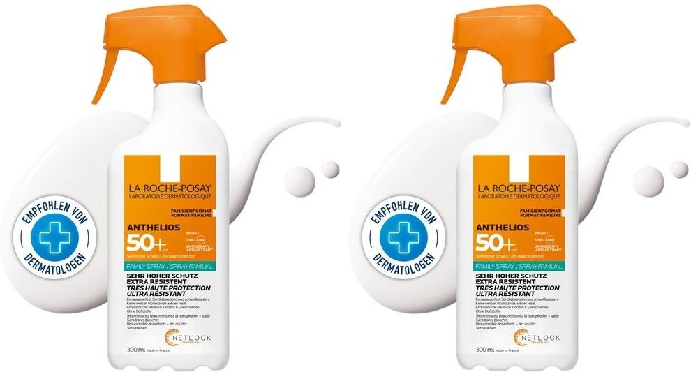 Roche-Posay Anthelios Invisible Spr.LSF 50+ Family 2x 2x300 ml Spray