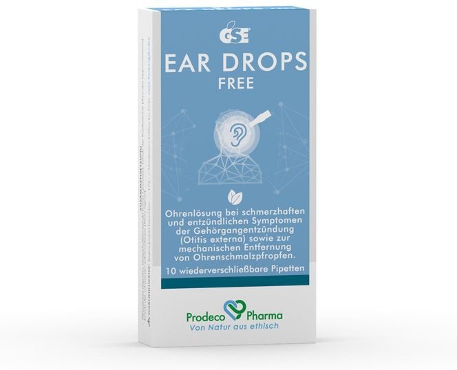 GSE Ear Drops free Ohrentropfen 10x0,3 ml