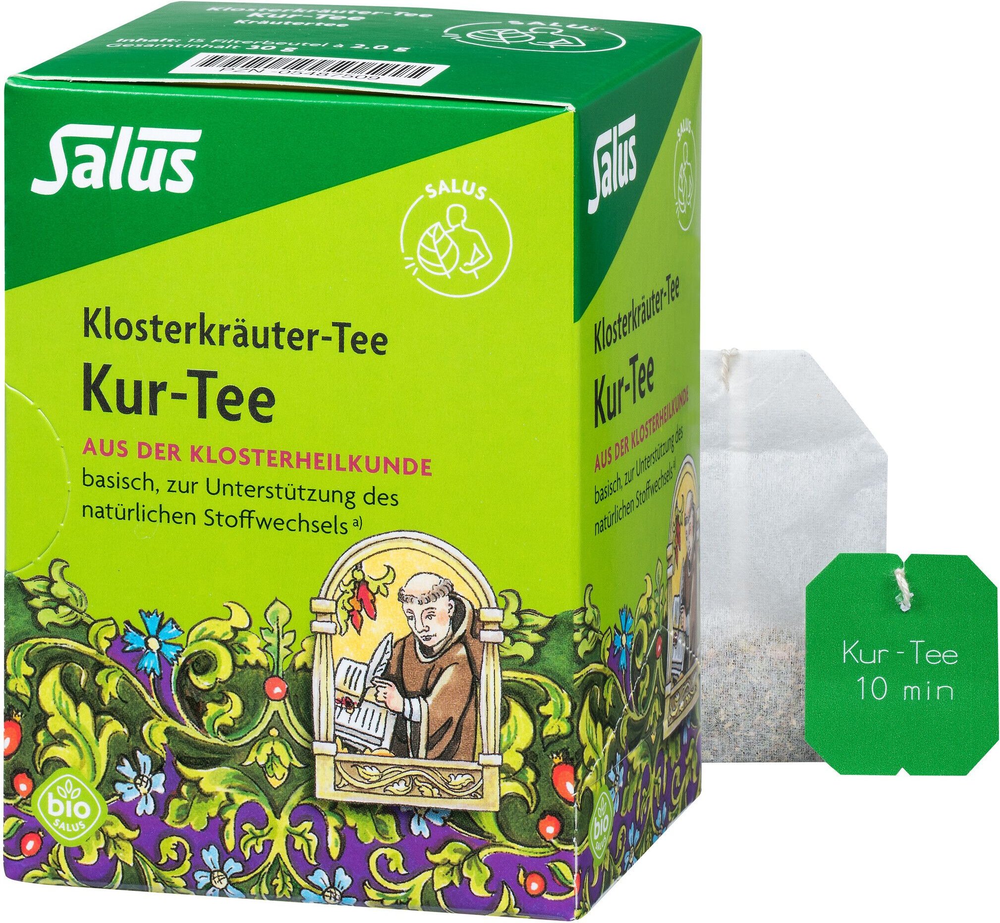 Thumbnail - KUR TEE Klosterkräuter Bio Salus Filterbeutel 15 St