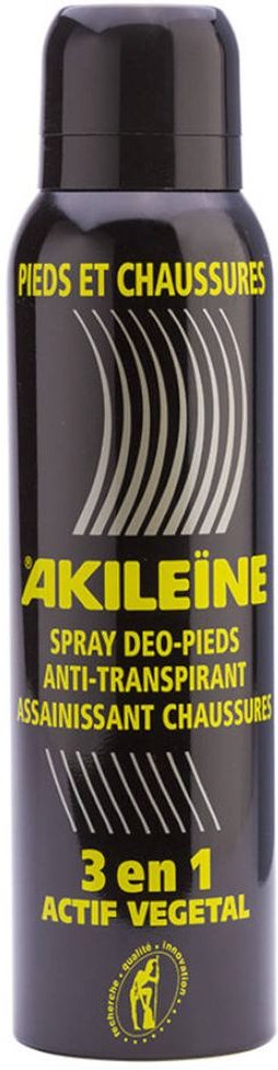 Akileine Deodorant Anti-Transpirant/Ontsmettend Voeten 150 ml Deospray