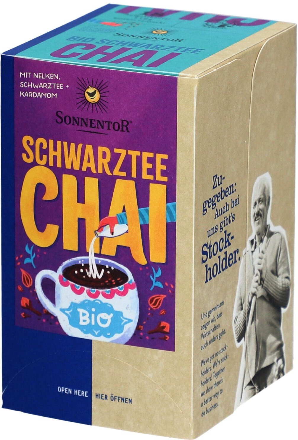 Sonnentor TEE BTL BIO S.chai 18 St Tee
