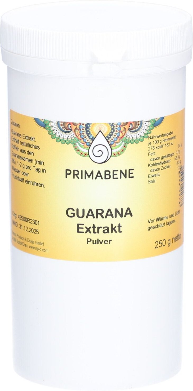 Guarana PLV Extr NPD Primab 250 g Pulver