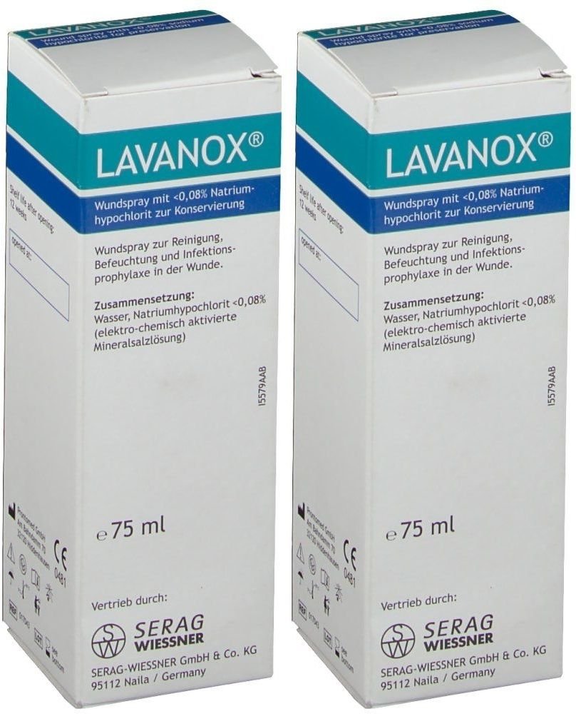 Lavanox Wundspray 2x 2x75 ml Spray