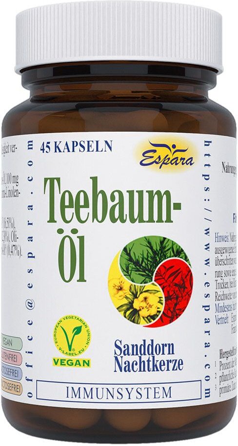 Teebaum ÖL Kapseln 45 St