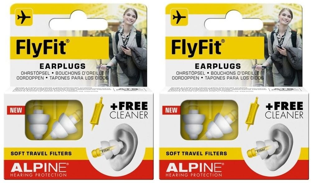 Alpine Flyfit Ohrstöpsel 2x 2x2 St