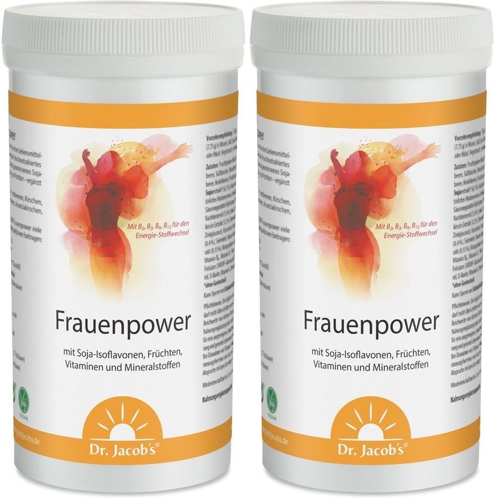 Frauenpower Dr.Jacob's Pulver 2x 2x333 g